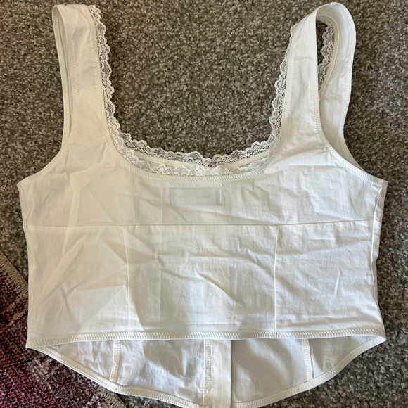 NWOT White Fox Into You Bustier - Picture 3 of 6